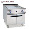 Neue Design 700 Serie Gas Flat Griddle Barbecue Huhn zum Verkauf